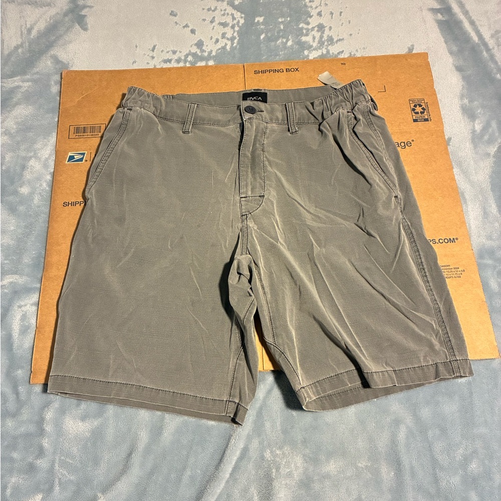 RVCA Men's Hybrid Boardshorts Gray 32